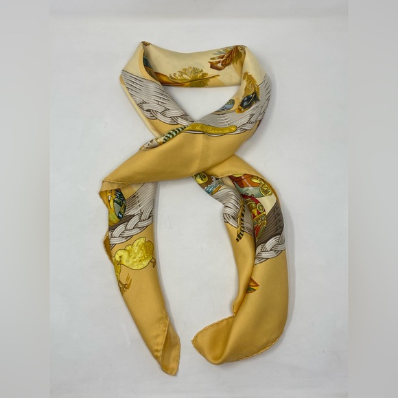 Hermes Vintage Scarf Couvee D Hermes Carre 90 Katy Latham - Picture 12 of 16